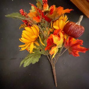 Small Decorative Fall Floral Bouquet